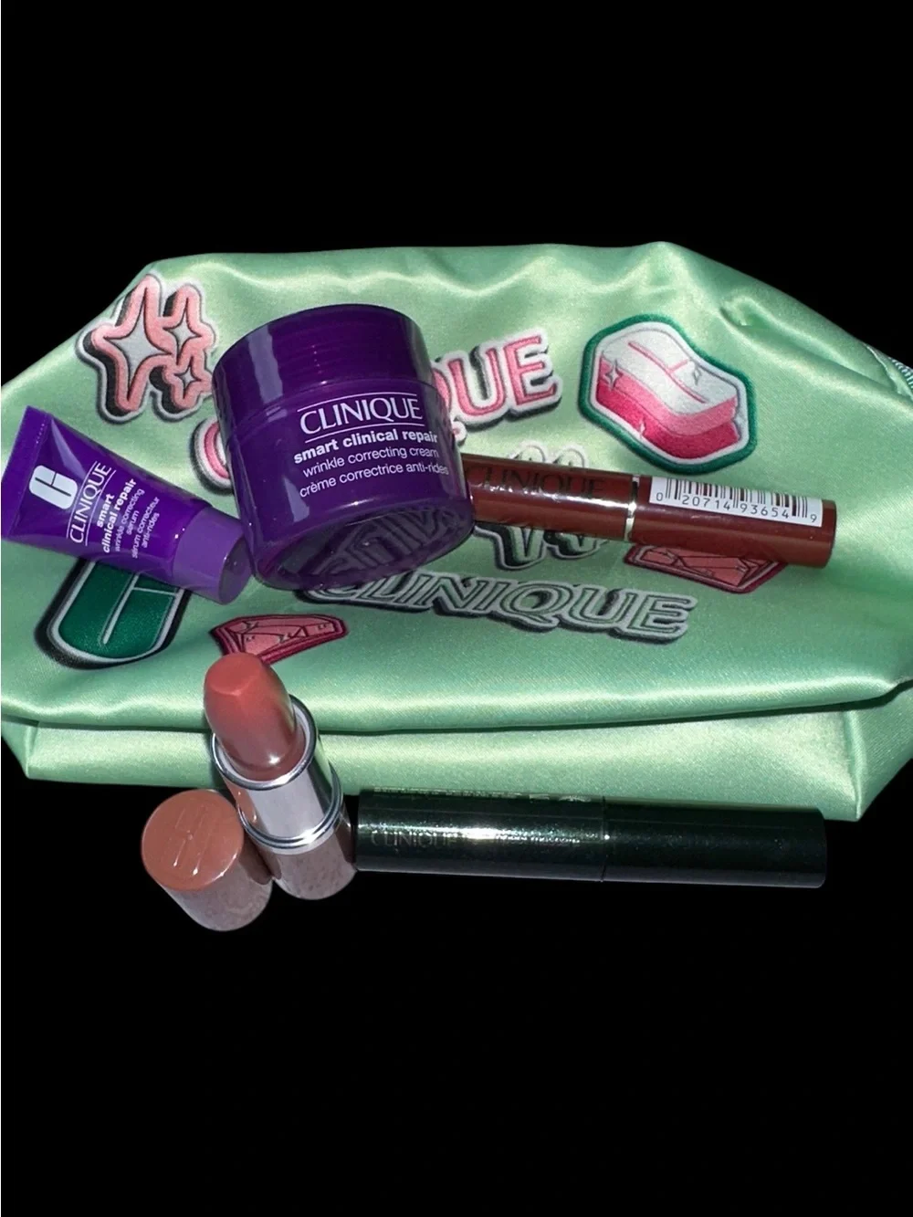 Clinique 6-Pc Set: Clinical Repair Cream & Serum, Black Honey, Bare Pop Lipstick
